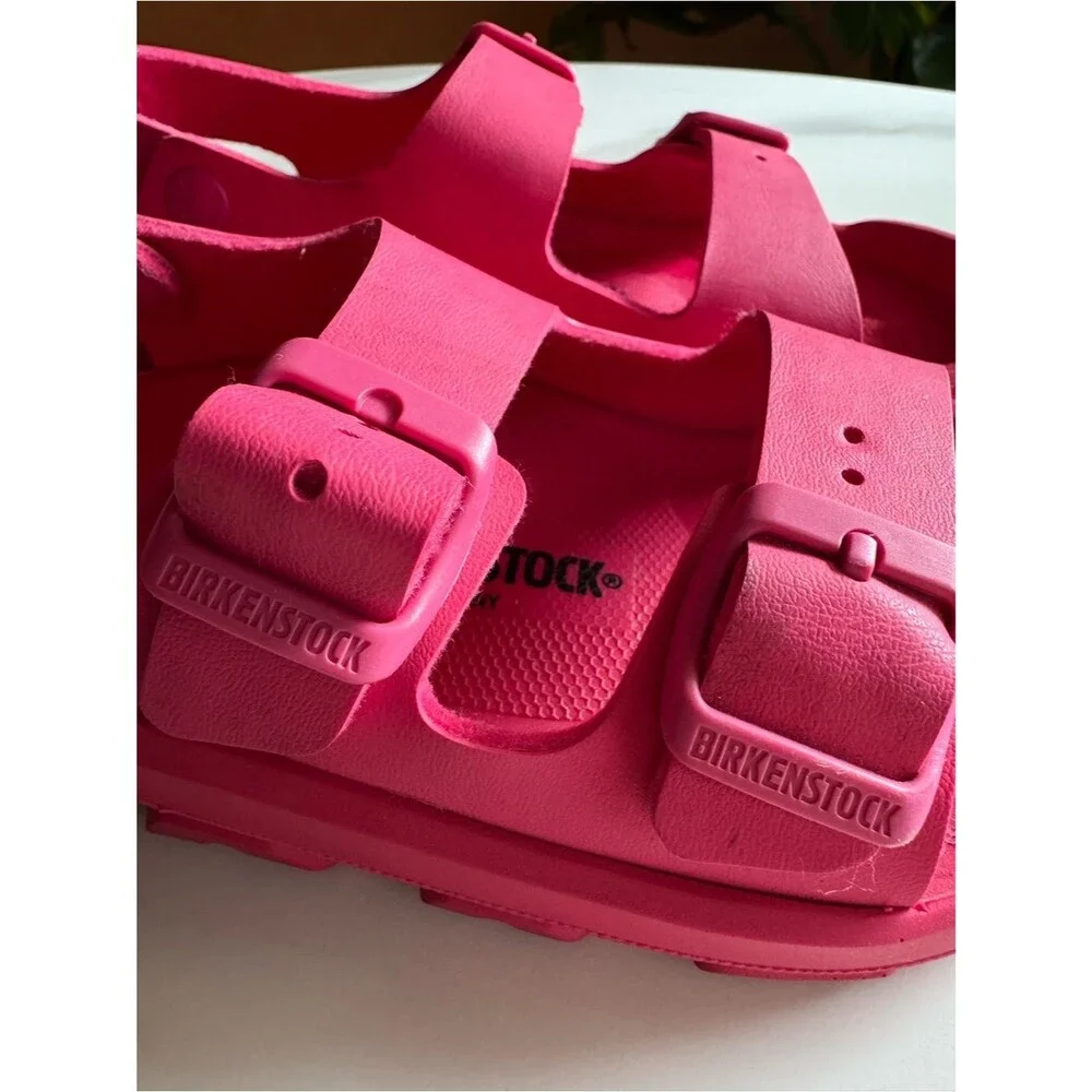 Birkenstock Mogami Kids EVA Sandals Pink Size 32 US Kids 1 Waterproof